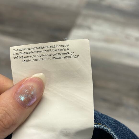 Hugo Boss Mid Wash Blue Mens‎ 33x33 Relaxed Straight Leg Streetwear Texas Jeans - Picture 12 of 12